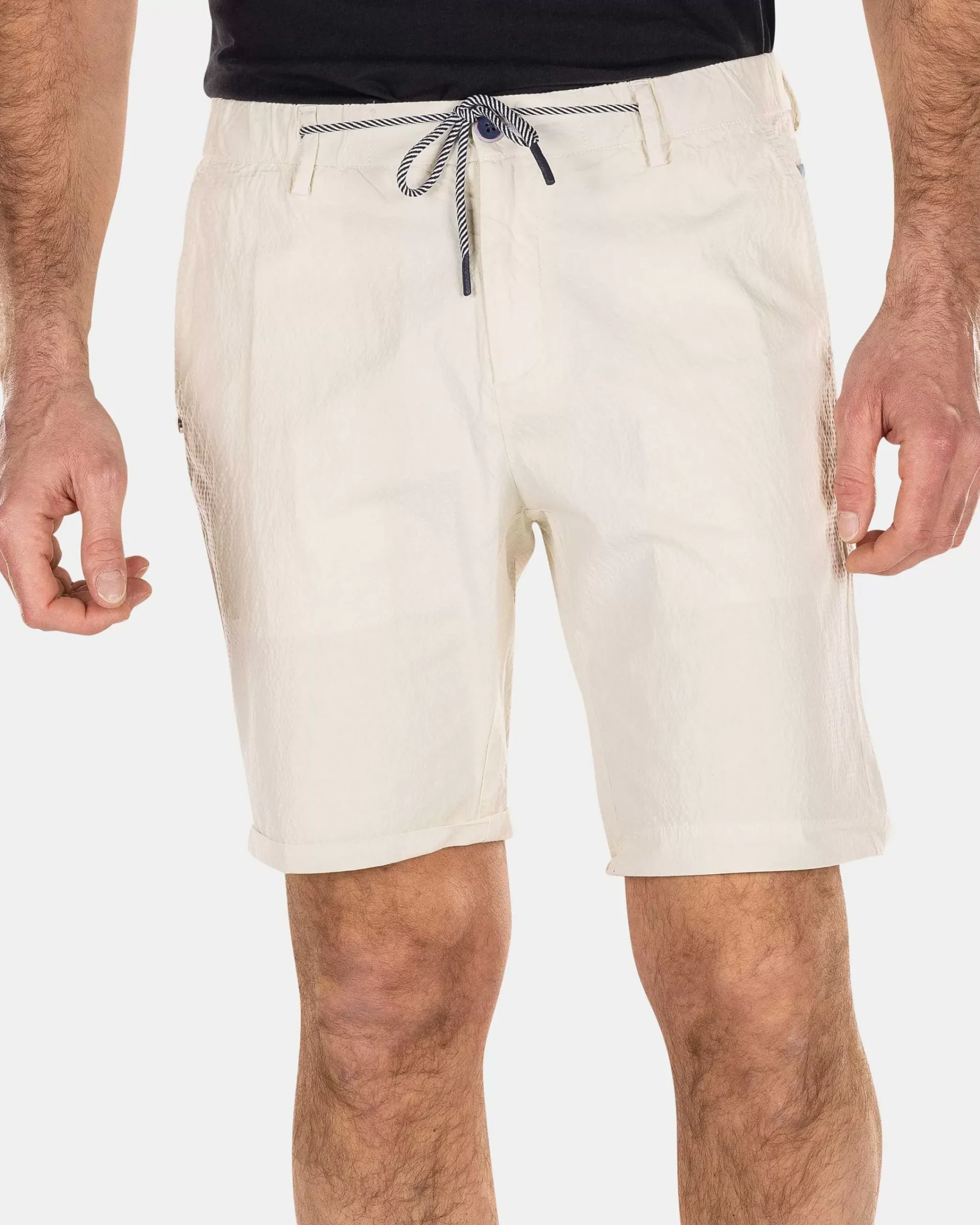 NZA New Zealand Auckland Broeken|Korte Chino Van Katoen-Cream