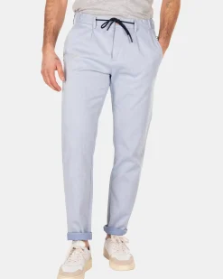 NZA New Zealand Auckland Broeken|Lichtblauwe Katoenen Chino-Universal Blue