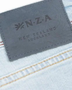 NZA New Zealand Auckland Broeken|Lichtblauwe Spijkerbroek Met Stretch-Bleach Denim