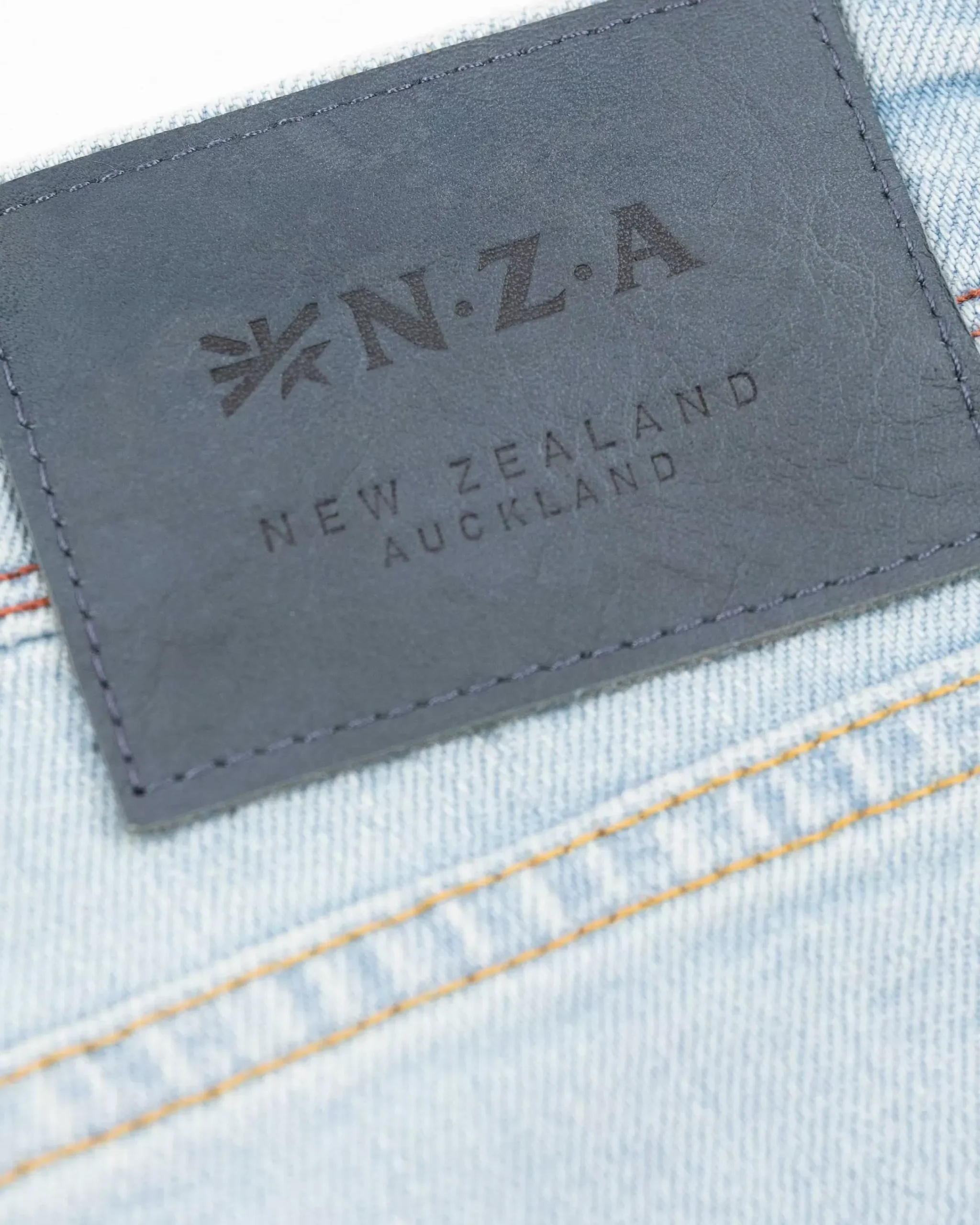 NZA New Zealand Auckland Broeken|Lichtblauwe Spijkerbroek Met Stretch-Bleach Denim