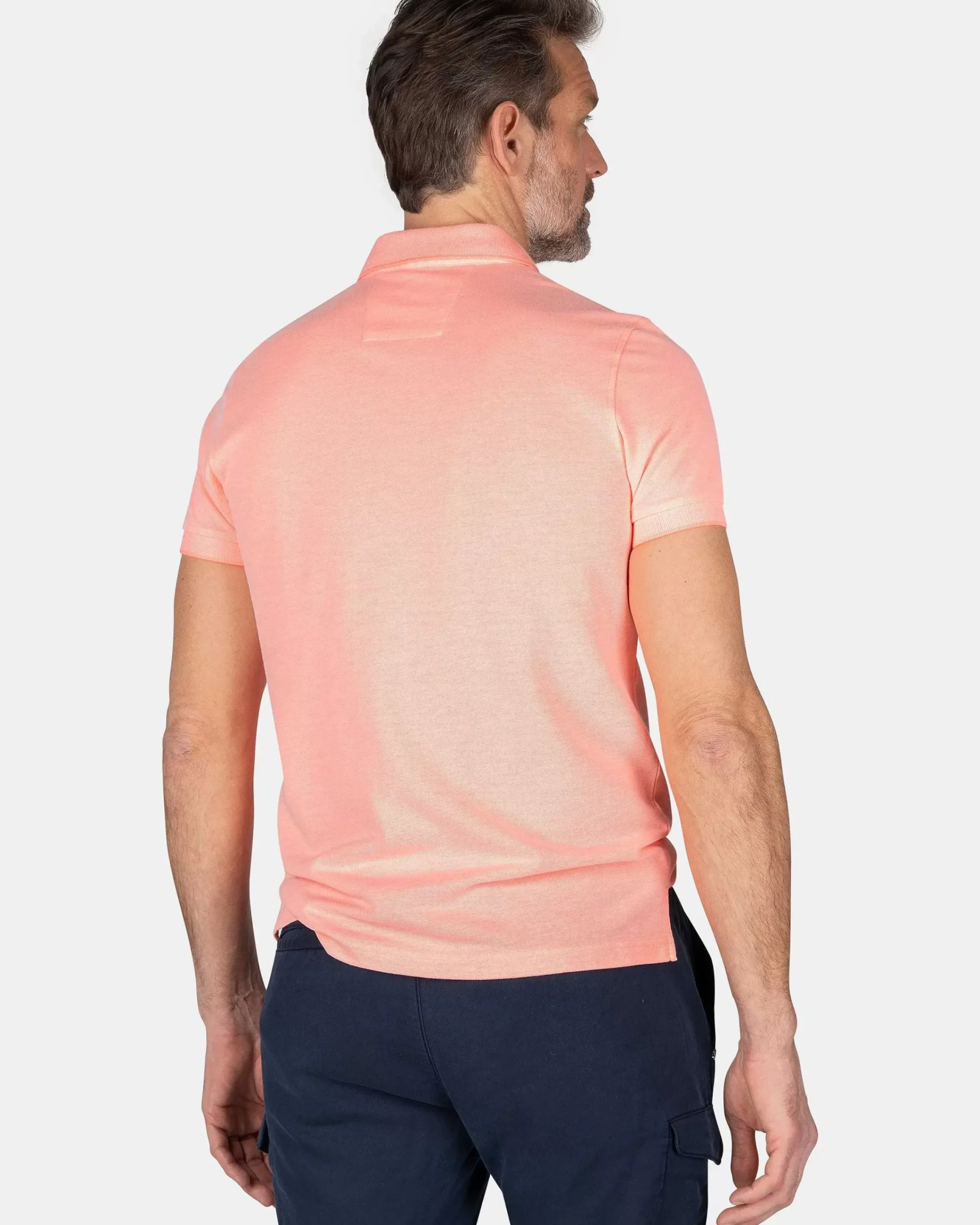 NZA New Zealand Auckland Polo-Shirts|Lichte Katoenen Polo-Fury Pink