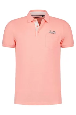 NZA New Zealand Auckland Polo-Shirts|Lichte Katoenen Polo-Fury Pink