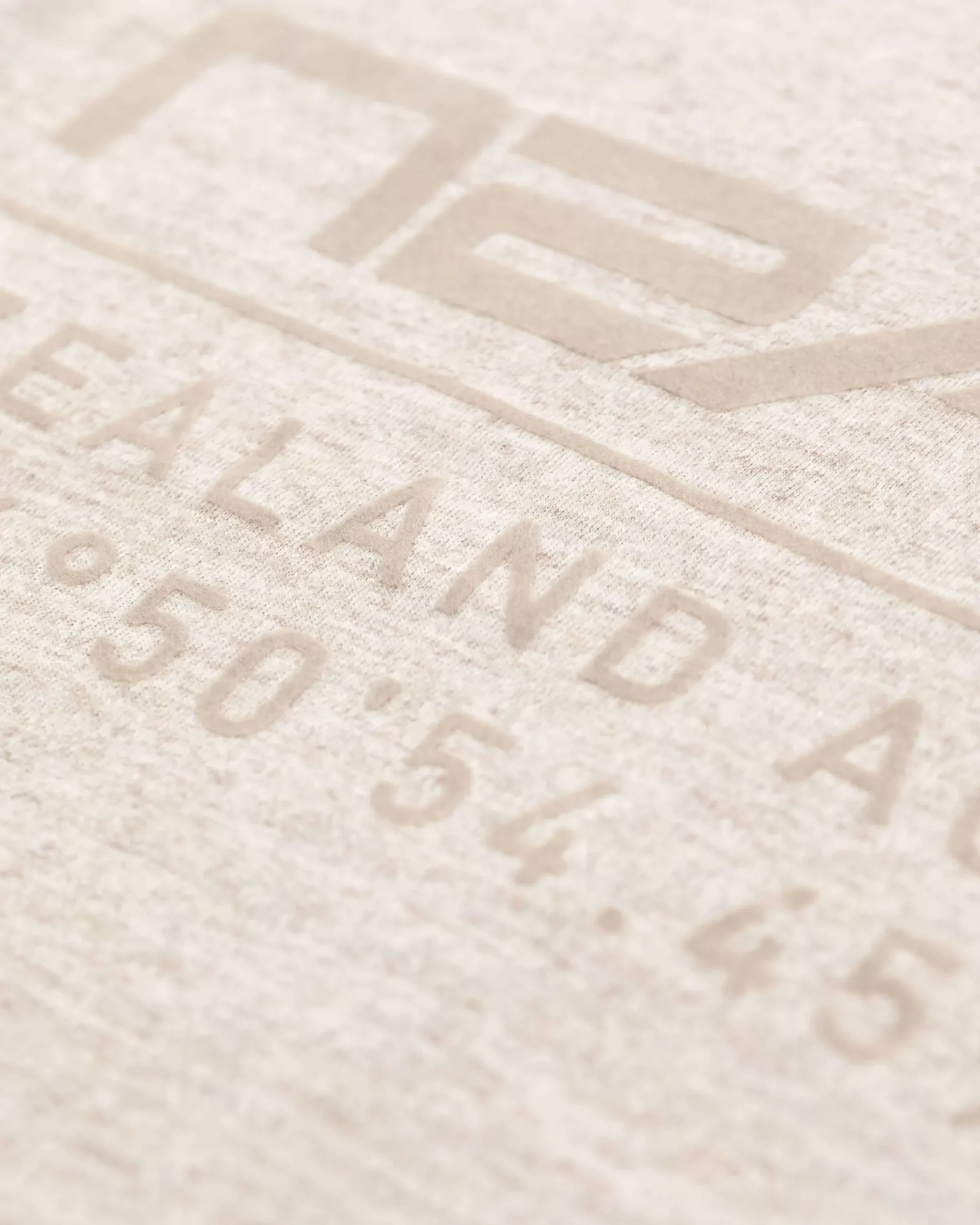 NZA New Zealand Auckland T-Shirts|Longsleeve Met Ronde Hals-Shimmering Sand