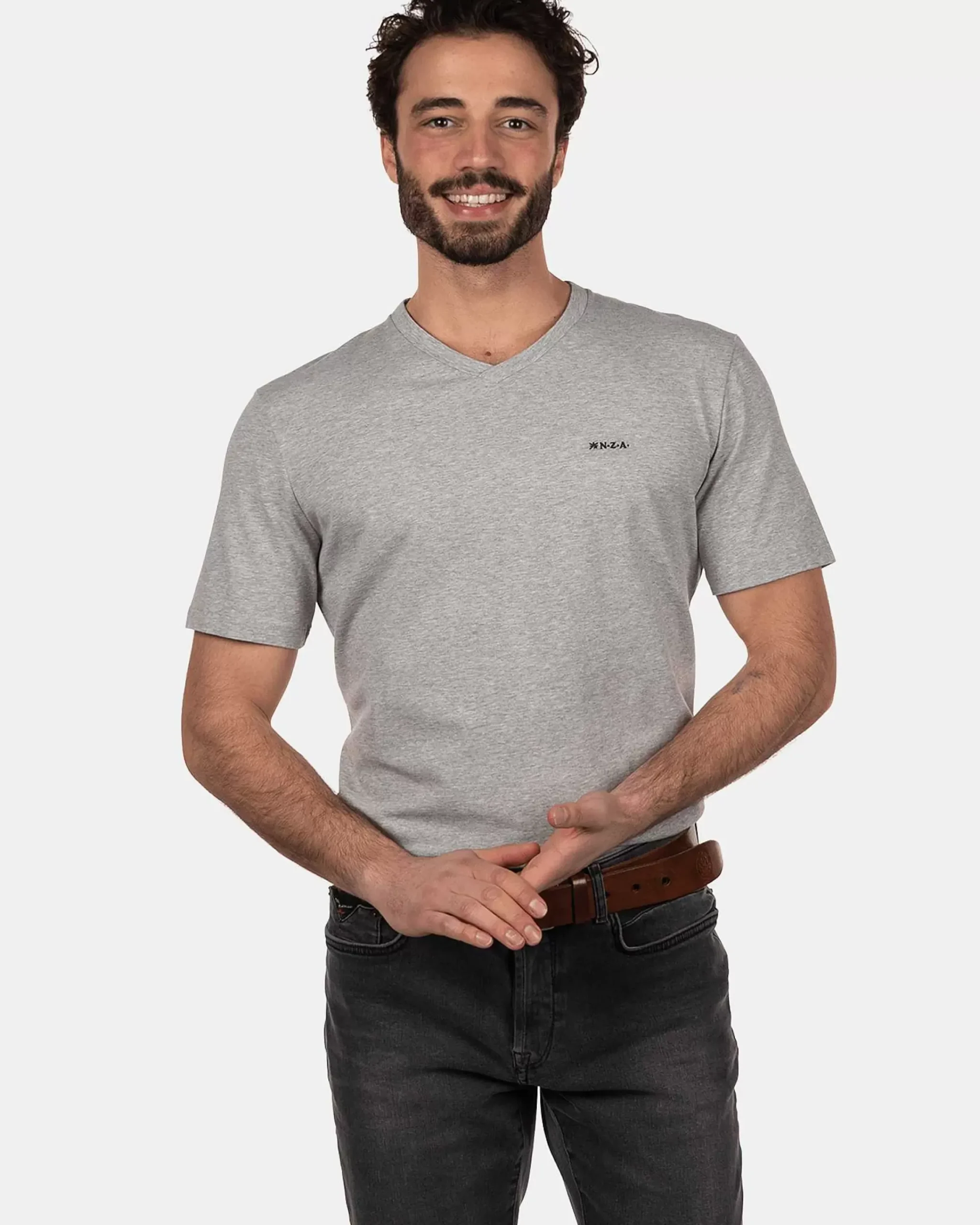 NZA New Zealand Auckland T-Shirts|Ngaroto Grijs