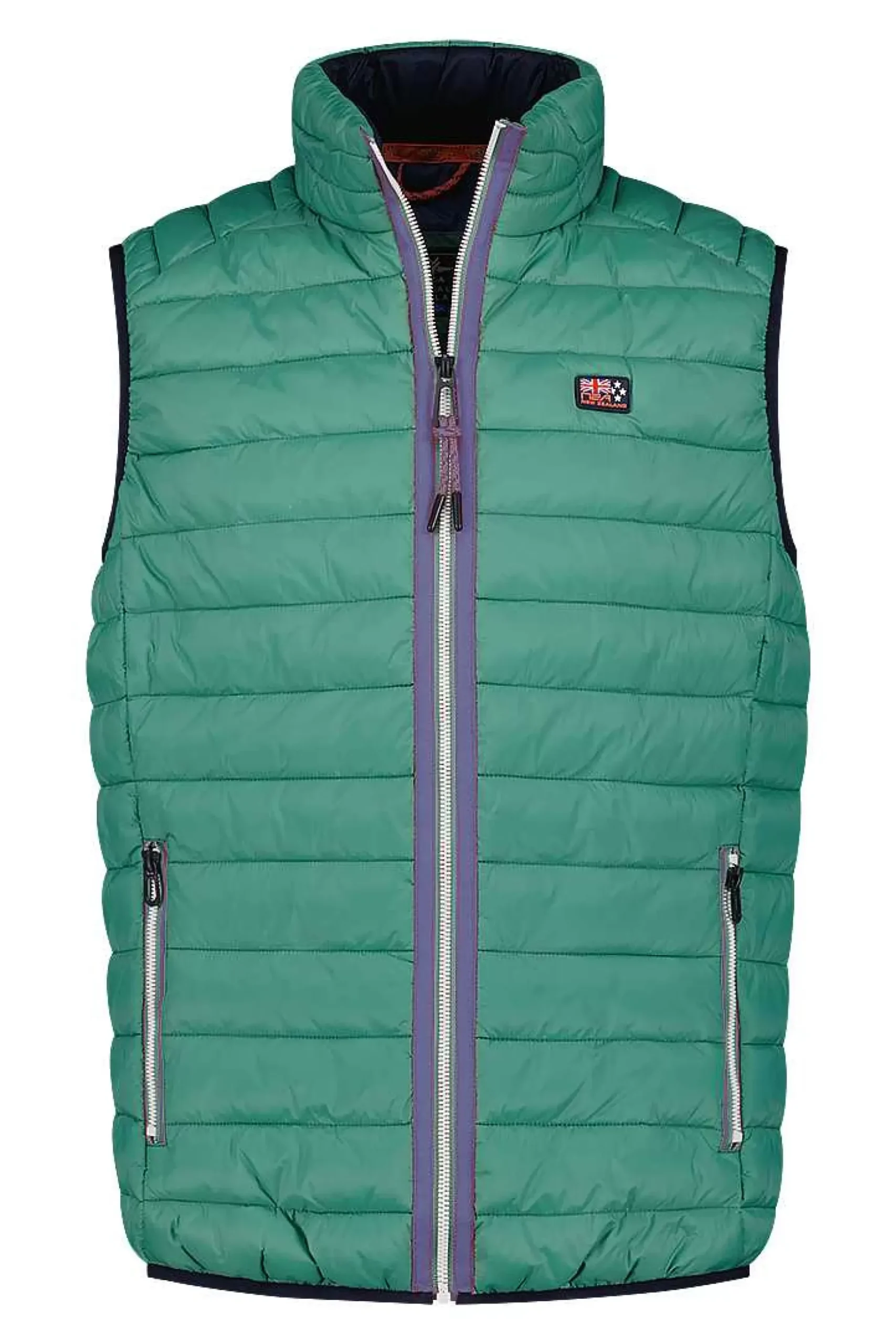 NZA New Zealand Auckland Jassen|Nylon Bodywarmer-Amazon Green