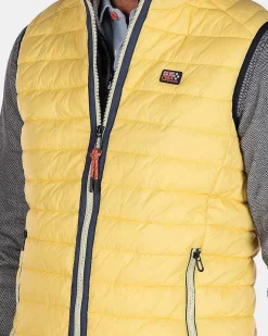 NZA New Zealand Auckland Jassen|Nylon Bodywarmer-Iguana Yellow