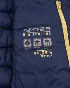 NZA New Zealand Auckland Jassen|Nylon Bodywarmer-Iguana Yellow