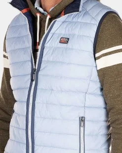NZA New Zealand Auckland Jassen|Nylon Bodywarmer-Rhythm Blue