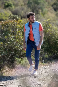 NZA New Zealand Auckland Jassen|Nylon Bodywarmer-Rhythm Blue
