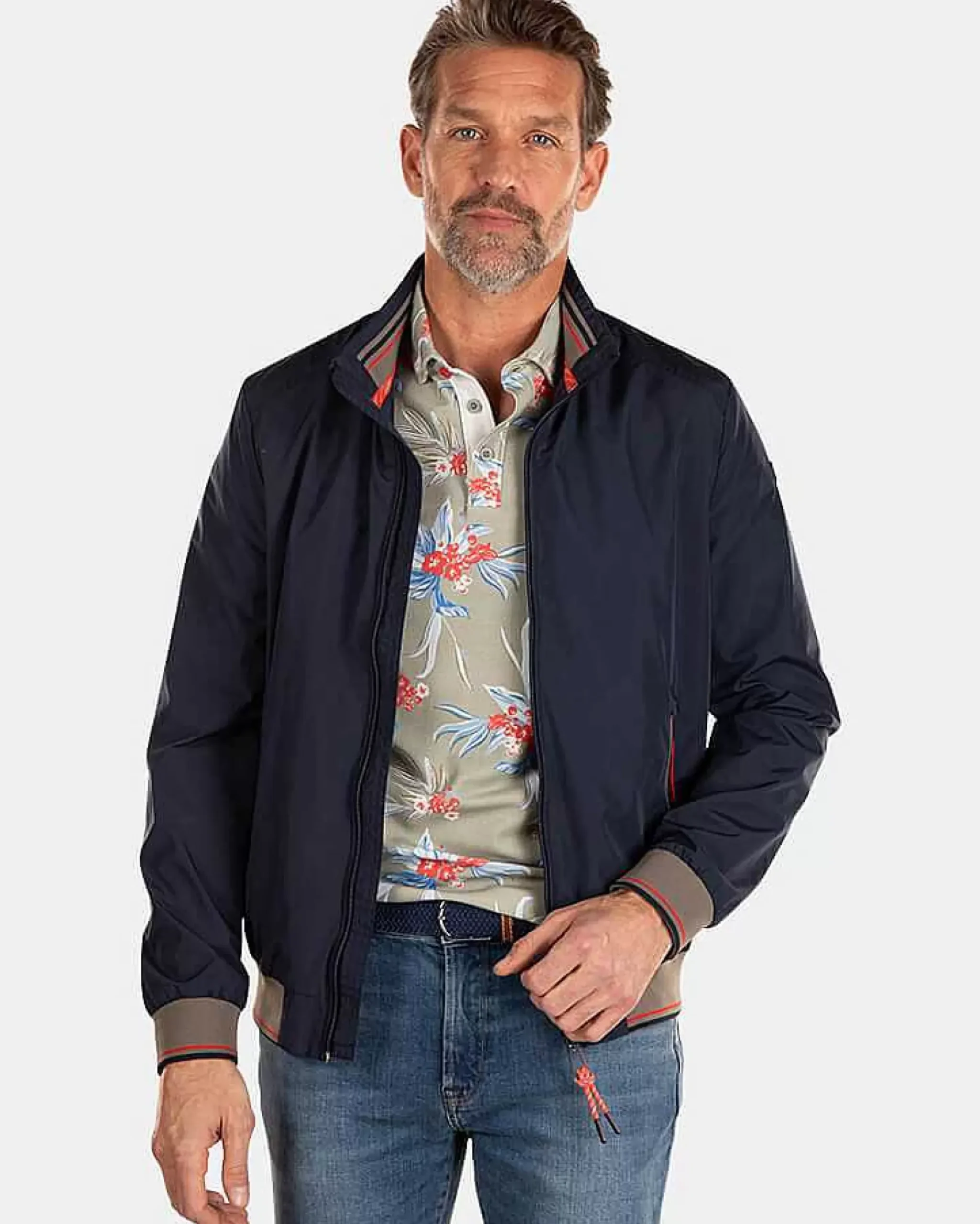 NZA New Zealand Auckland Jassen|Nylon Bomberjack-Traditional Navy