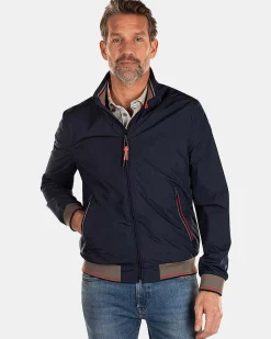 NZA New Zealand Auckland Jassen|Nylon Bomberjack-Traditional Navy