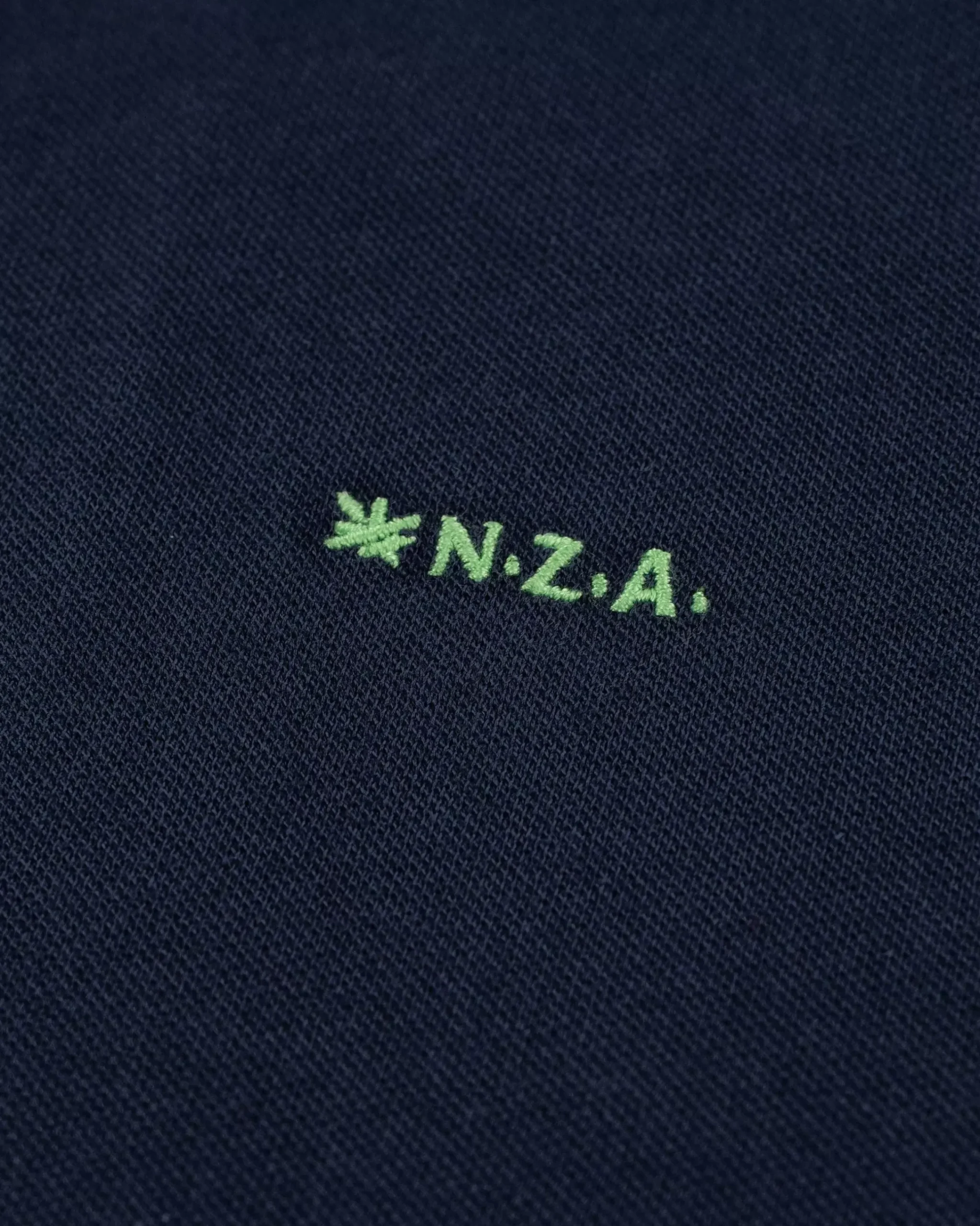 NZA New Zealand Auckland Polo-Shirts|Nza Heritage Cotton Polo Shirt-Key Navy