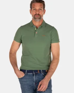 NZA New Zealand Auckland Polo-Shirts|Nza Heritage Polo Shirt-Active Army