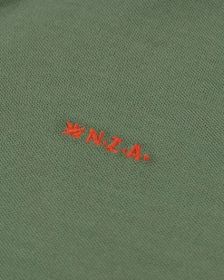 NZA New Zealand Auckland Polo-Shirts|Nza Heritage Polo Shirt-Active Army