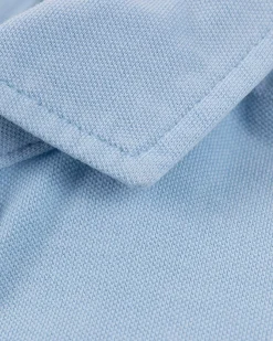 NZA New Zealand Auckland Polo-Shirts|Nza Heritage Polo Shirt-Bright Sky