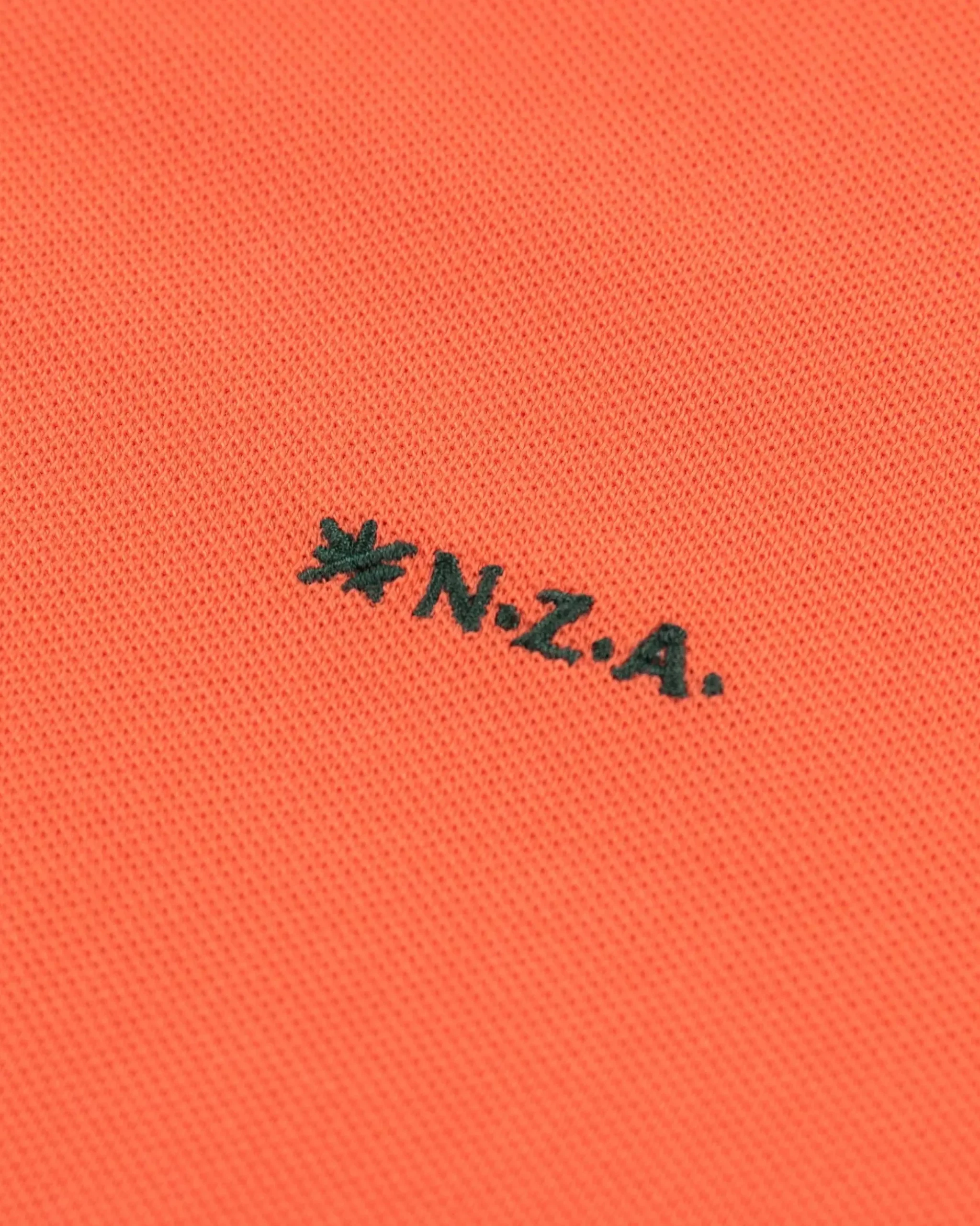 NZA New Zealand Auckland Polo-Shirts|Nza Heritage Polo Shirt-Burned Orange