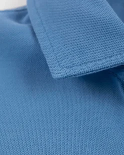 NZA New Zealand Auckland Polo-Shirts|Nza Heritage Polo Shirt-Full Blue