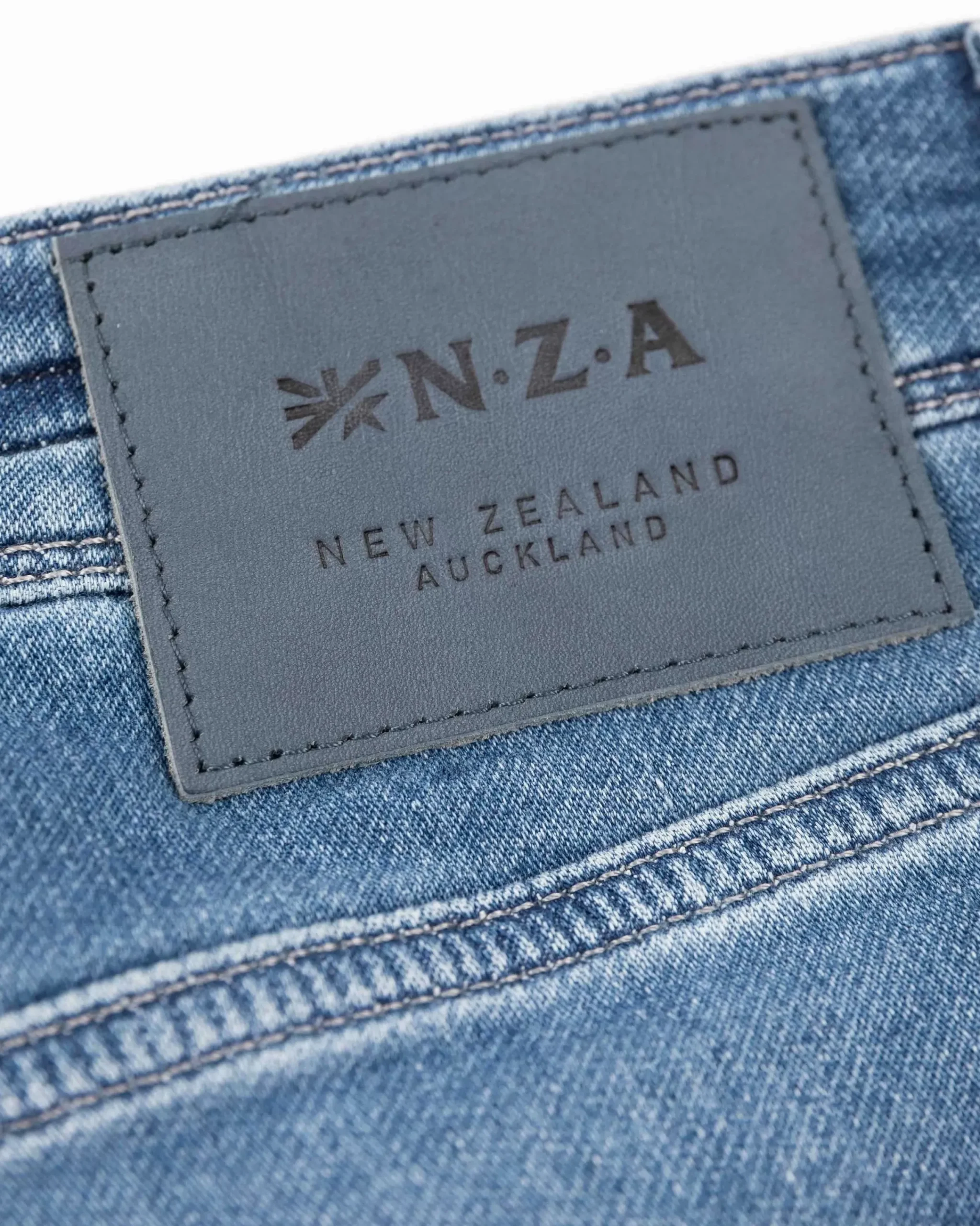 NZA New Zealand Auckland Broeken|5-Pocket Spijkerbroek Met Stretch-Original Blue