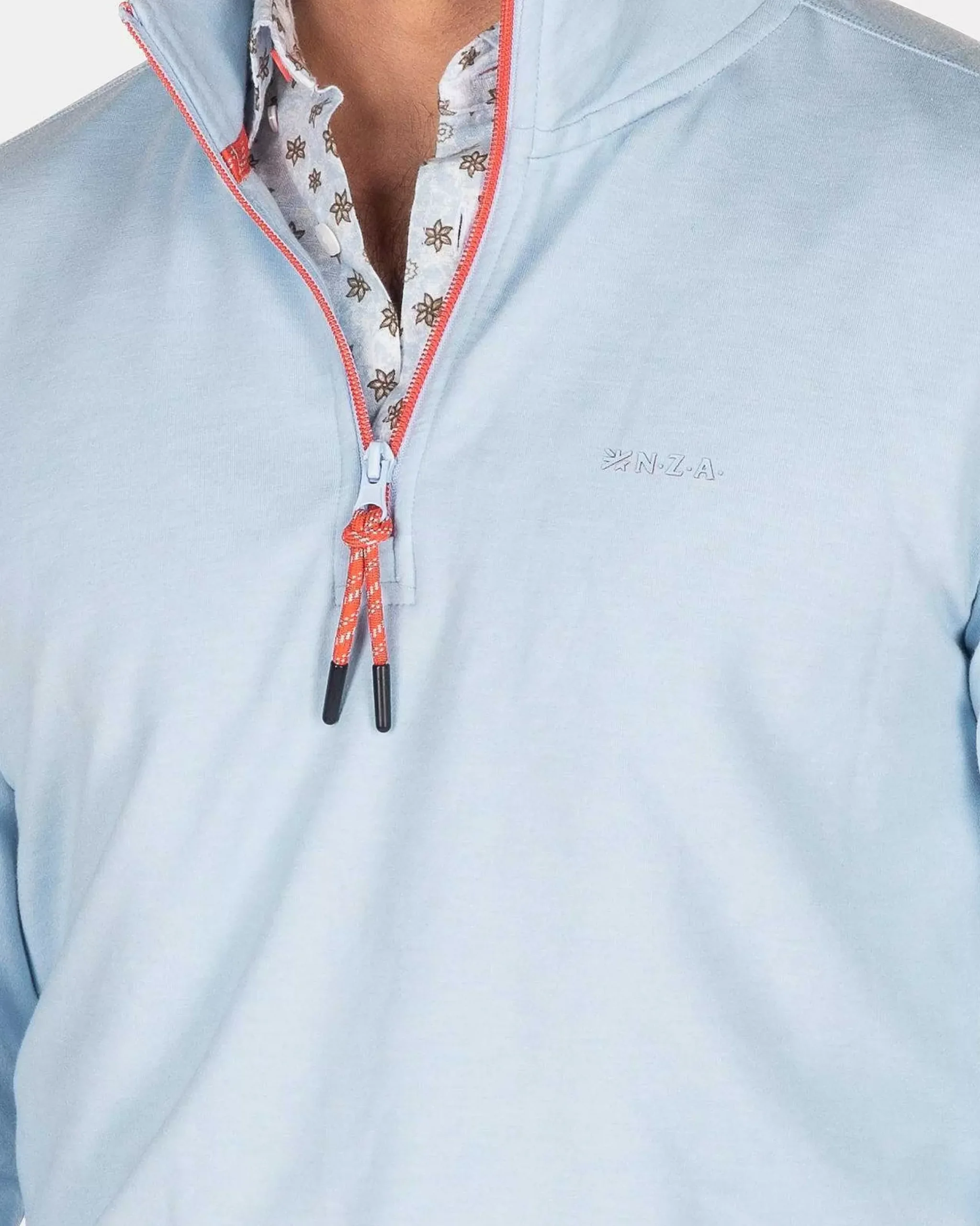 NZA New Zealand Auckland Truien|Polyester Trui Met Rits-Universal Blue