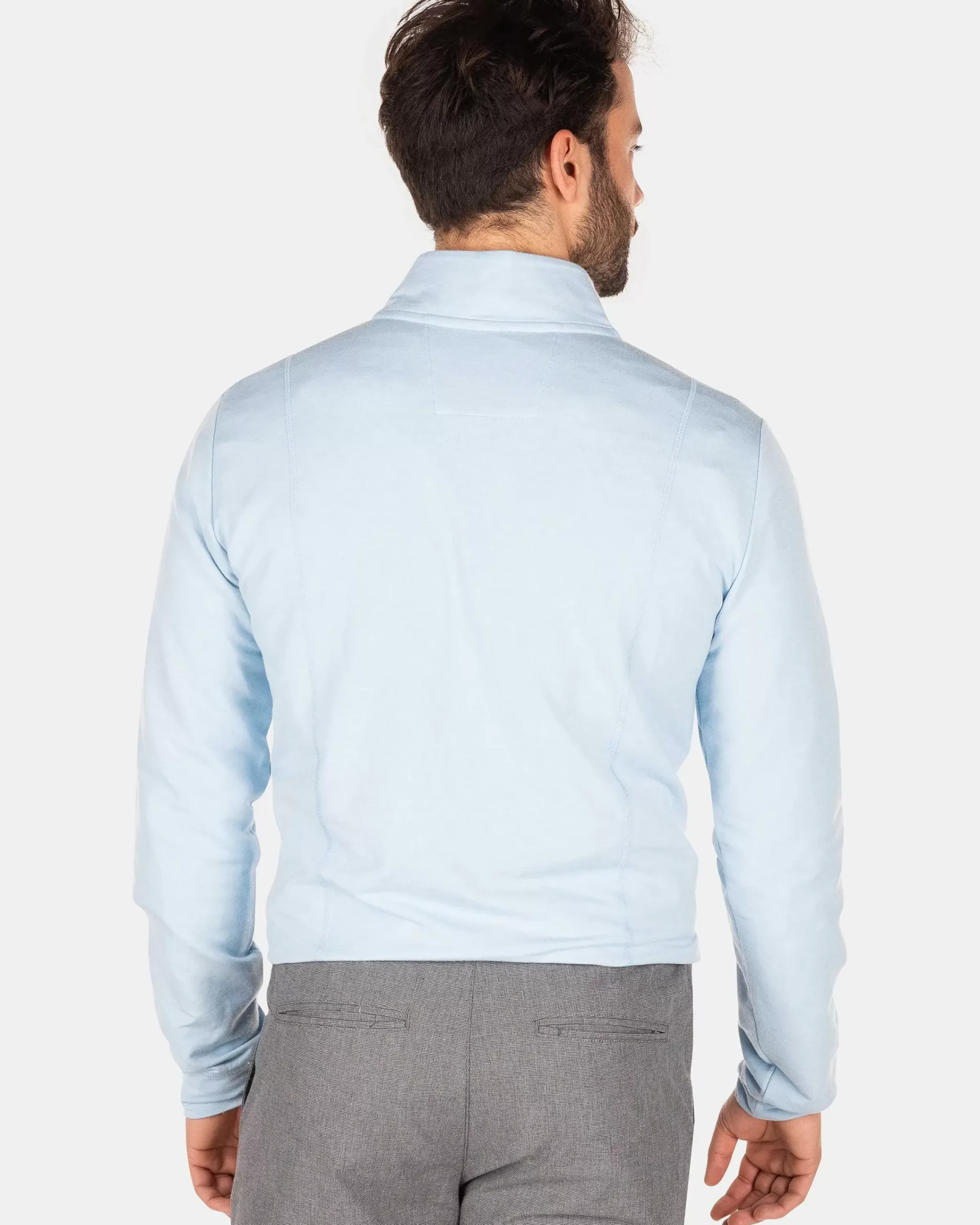 NZA New Zealand Auckland Truien|Polyester Trui Met Rits-Universal Blue