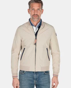 NZA New Zealand Auckland Jassen|Softshell Bomberjack-Shimmering Sand