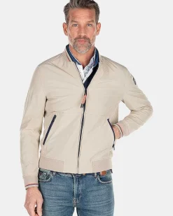 NZA New Zealand Auckland Jassen|Softshell Bomberjack-Shimmering Sand