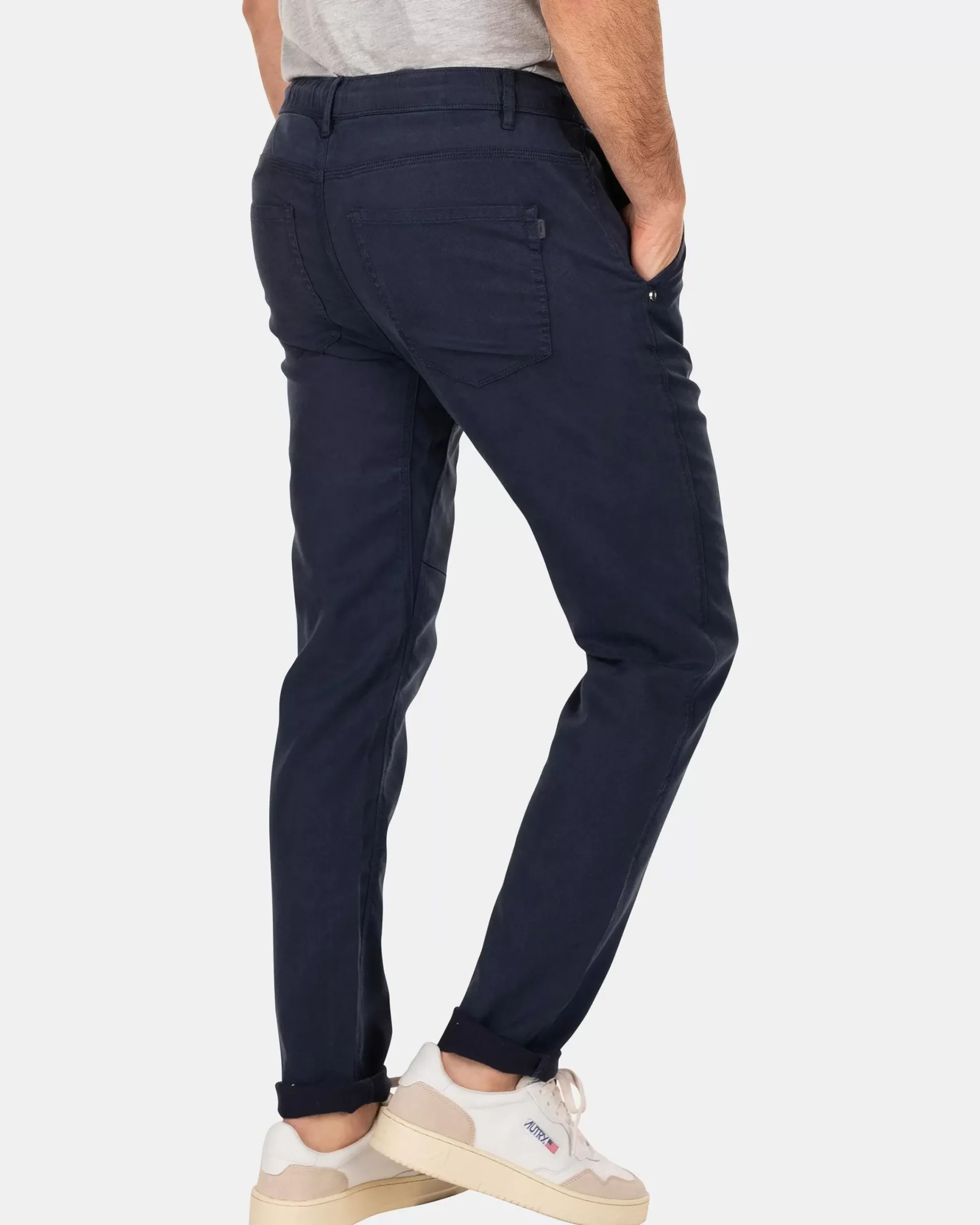 NZA New Zealand Auckland Broeken|Sportieve Effen Chino-Traditional Navy
