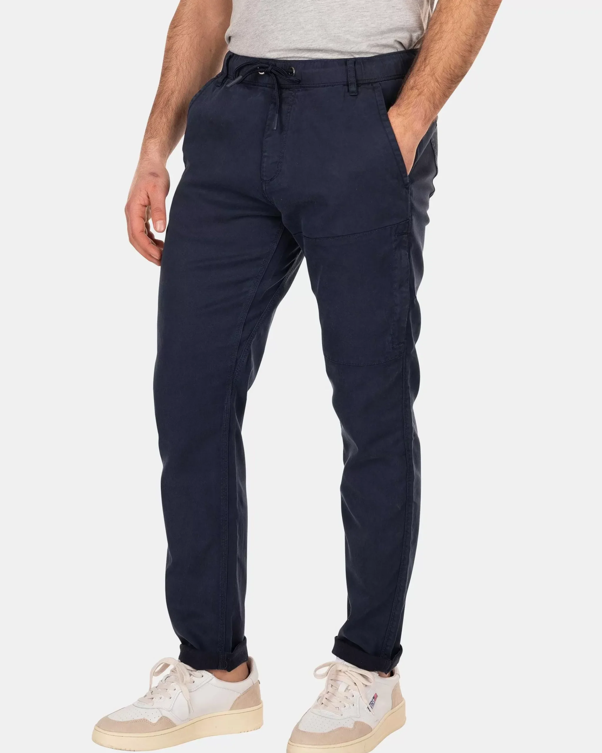 NZA New Zealand Auckland Broeken|Sportieve Effen Chino-Traditional Navy