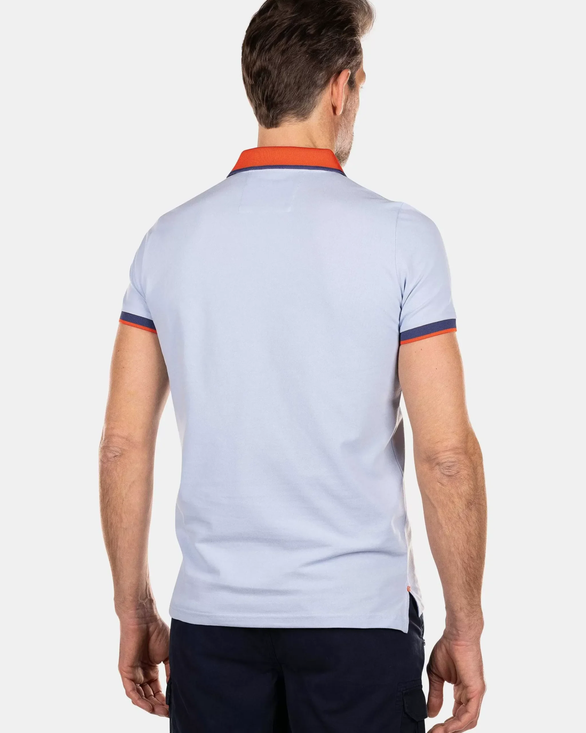 NZA New Zealand Auckland Polo-Shirts|Sportieve Effen Polo-Rhythm Blue