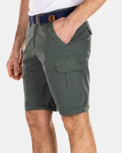 NZA New Zealand Auckland Broeken|Stoere Korte Broek-Chalk Green
