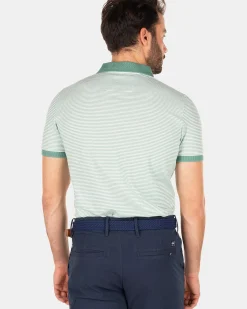 NZA New Zealand Auckland Polo-Shirts|Stretch Polo Met Korte Mouw-Amazon Green