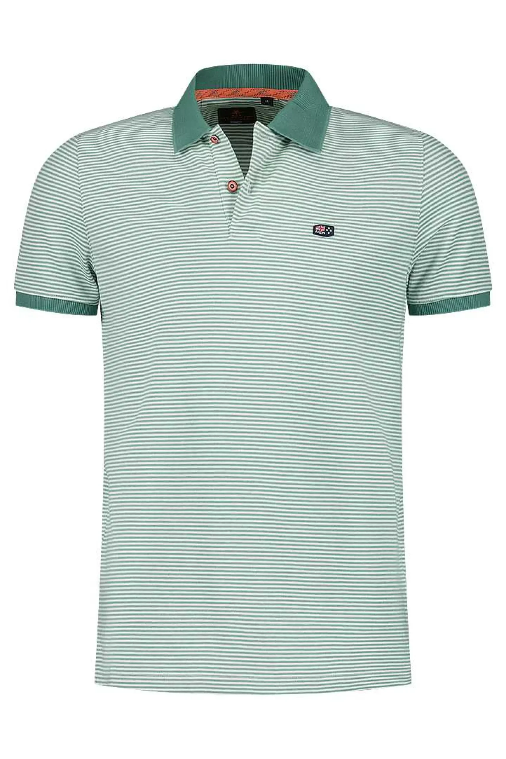 NZA New Zealand Auckland Polo-Shirts|Stretch Polo Met Korte Mouw-Amazon Green
