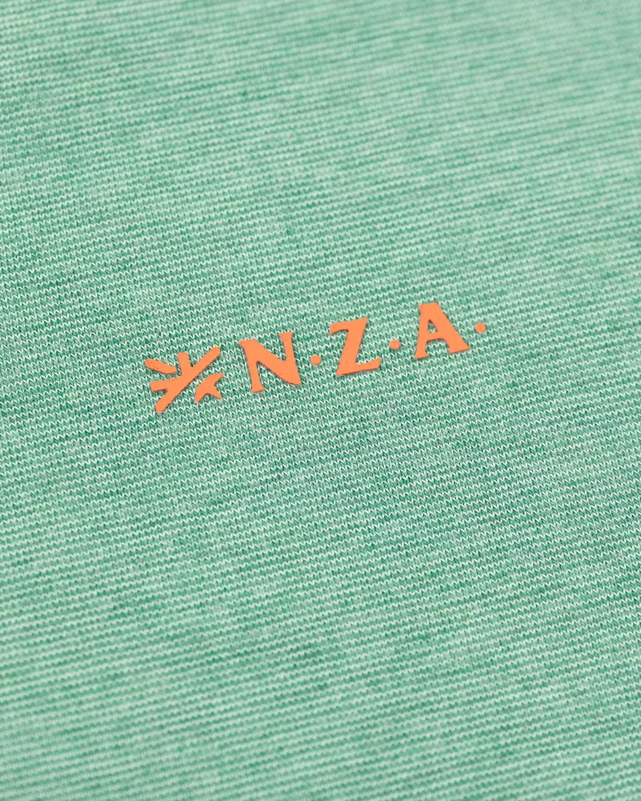 NZA New Zealand Auckland Polo-Shirts|Stretch Polo Met Lange Mouw-Amazon Green