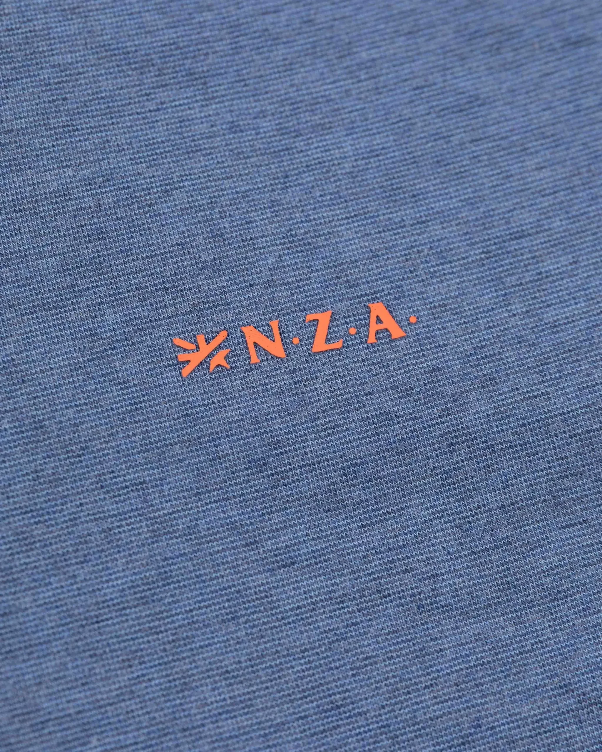NZA New Zealand Auckland Polo-Shirts|Stretch Polo Met Lange Mouw-Dusk Navy