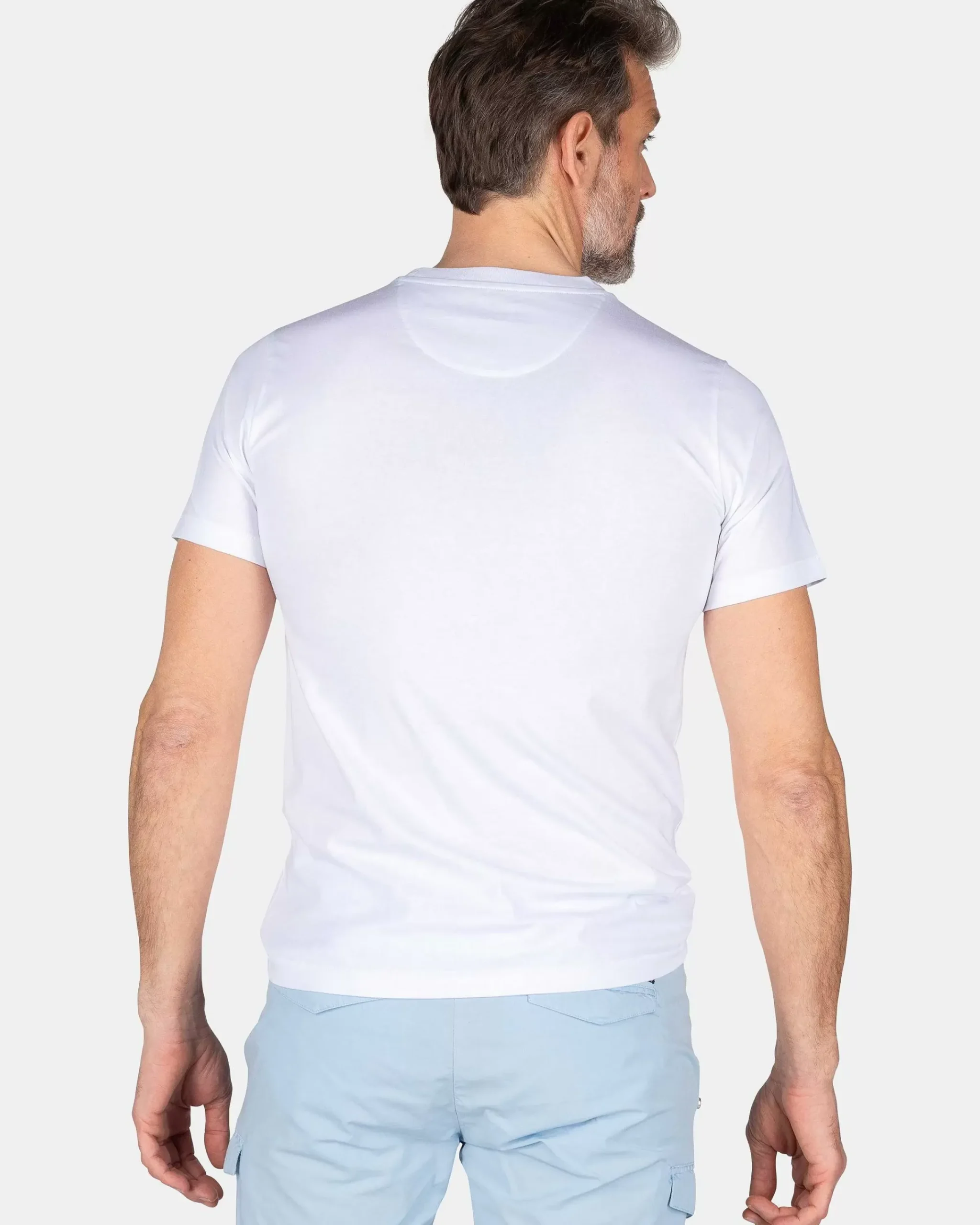 NZA New Zealand Auckland T-Shirts|T-Shirt Met Ronde Hals-White
