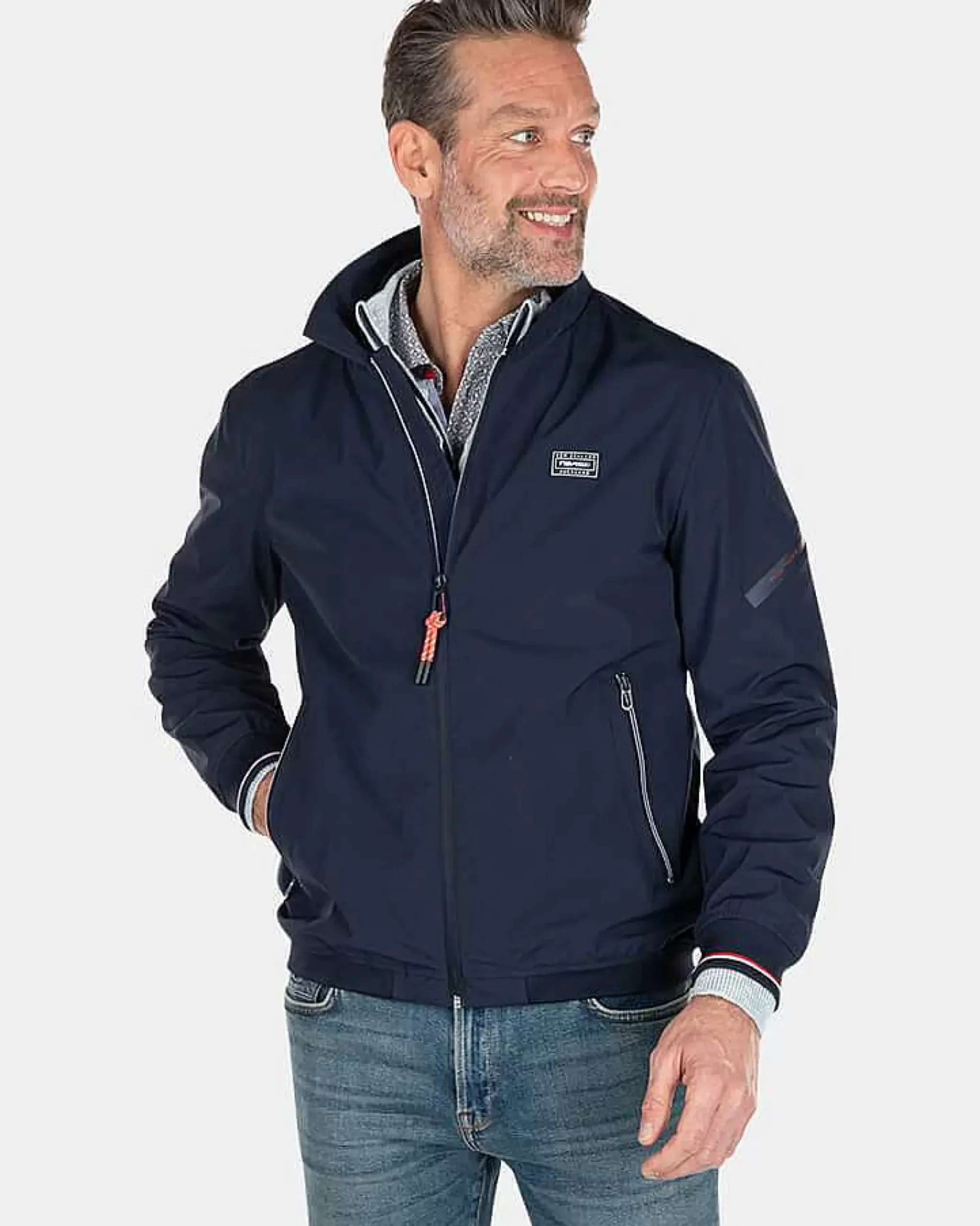 NZA New Zealand Auckland Jassen|Windproof Bomberjack-Traditional Navy