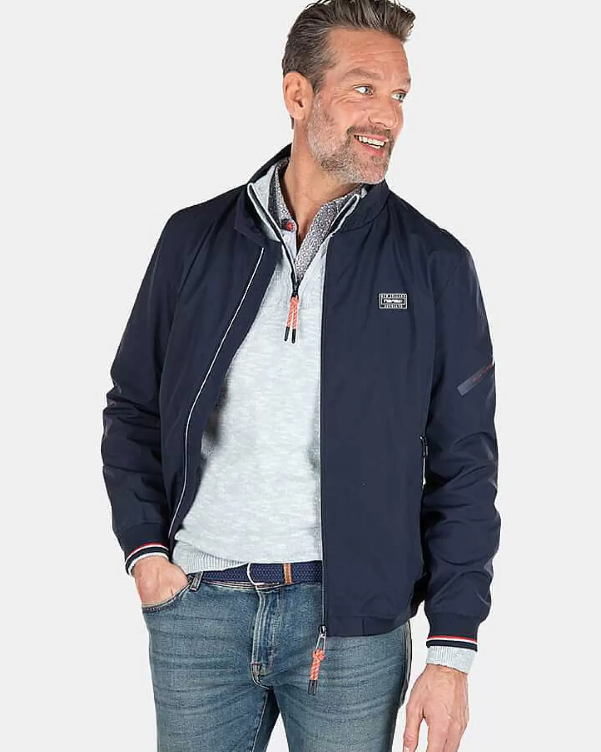 NZA New Zealand Auckland Jassen|Windproof Bomberjack-Traditional Navy