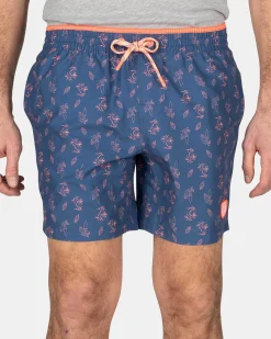NZA New Zealand Auckland Broeken|Zwembroek Met Print-Dusk Navy