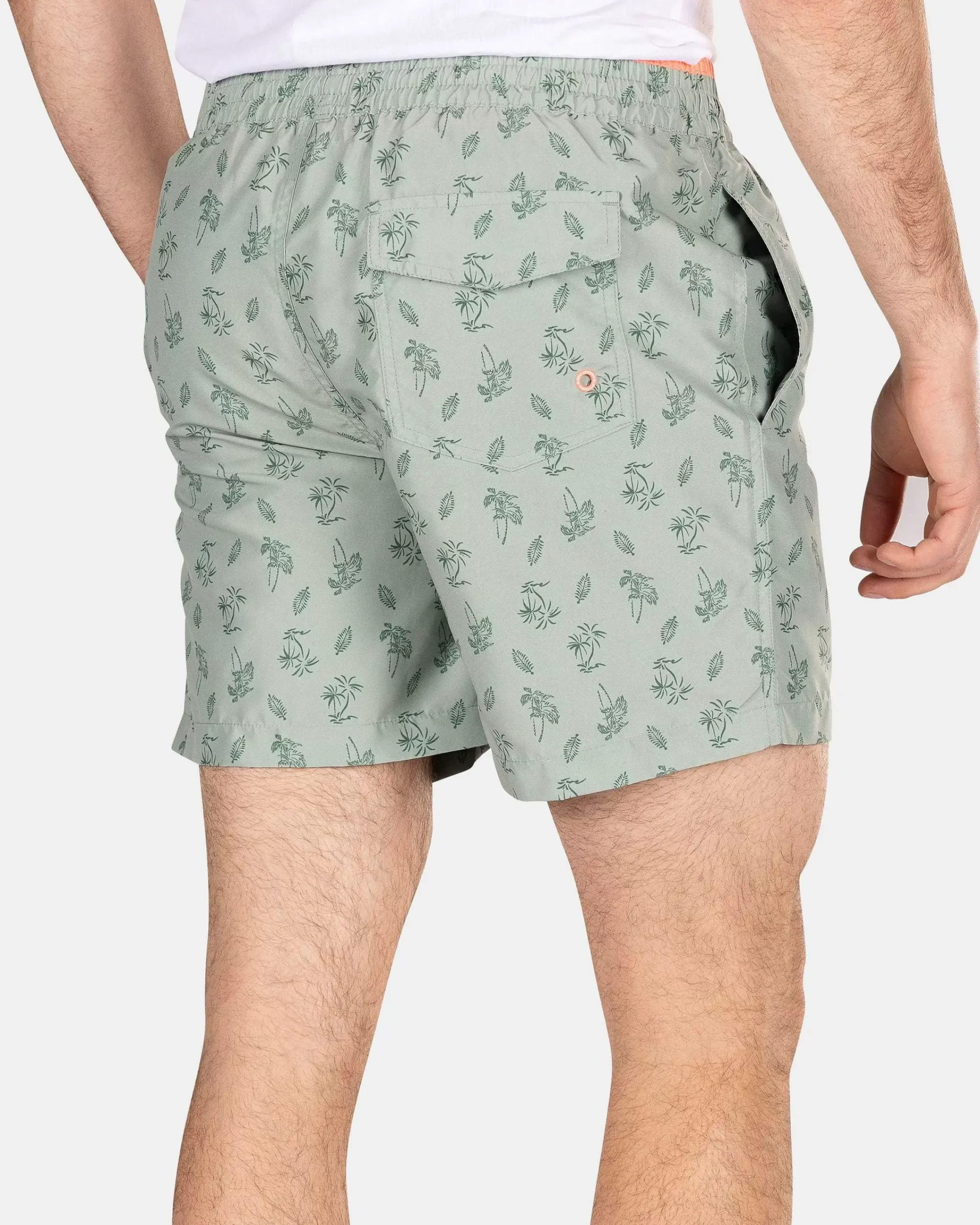 NZA New Zealand Auckland Broeken|Zwembroek Met Print-Mellow Army